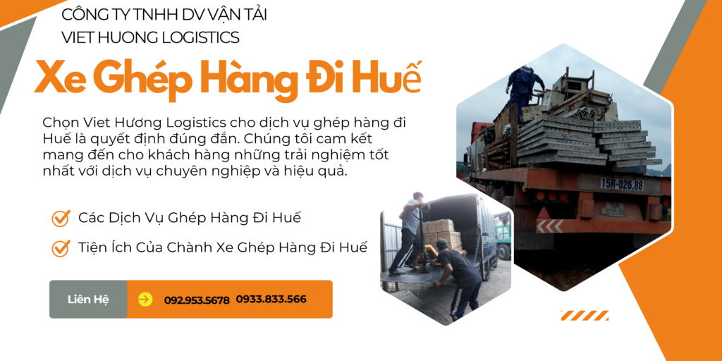 xe ghép hàng đi Huế