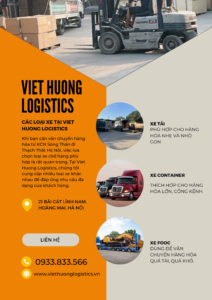 Chành xe Vận Tải Thạch Thất HN đi Sài Gòn 2-3 ngày – Vận Tải Việt Hương