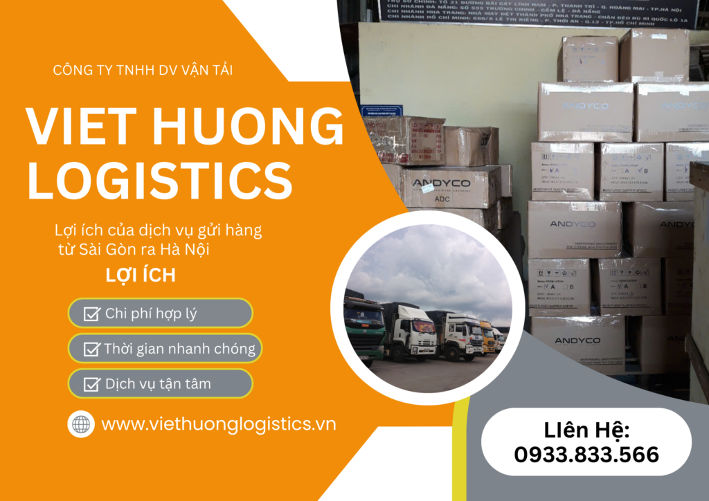 Loi ich cua dich vu gui hang tu Sai Gon ra Ha Noi