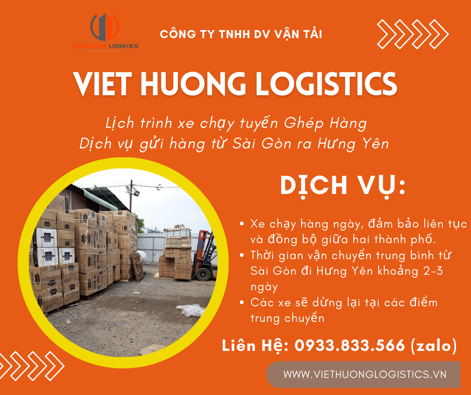 Top 10 Lý Do Chọn Vận Tải Hàng Bắc Nam Dịch vụ gửi hàng từ Sài Gòn ra Hưng Yên