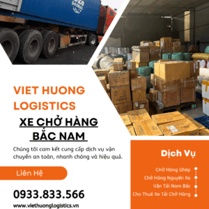 Xe chở hàng Bắc Ninh đi Q.7 HCM I 0933833566 VT Việt Hương