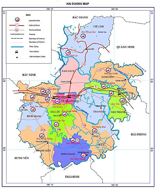 vận chuyển hàng đi Cẩm Giàng Hải Dương