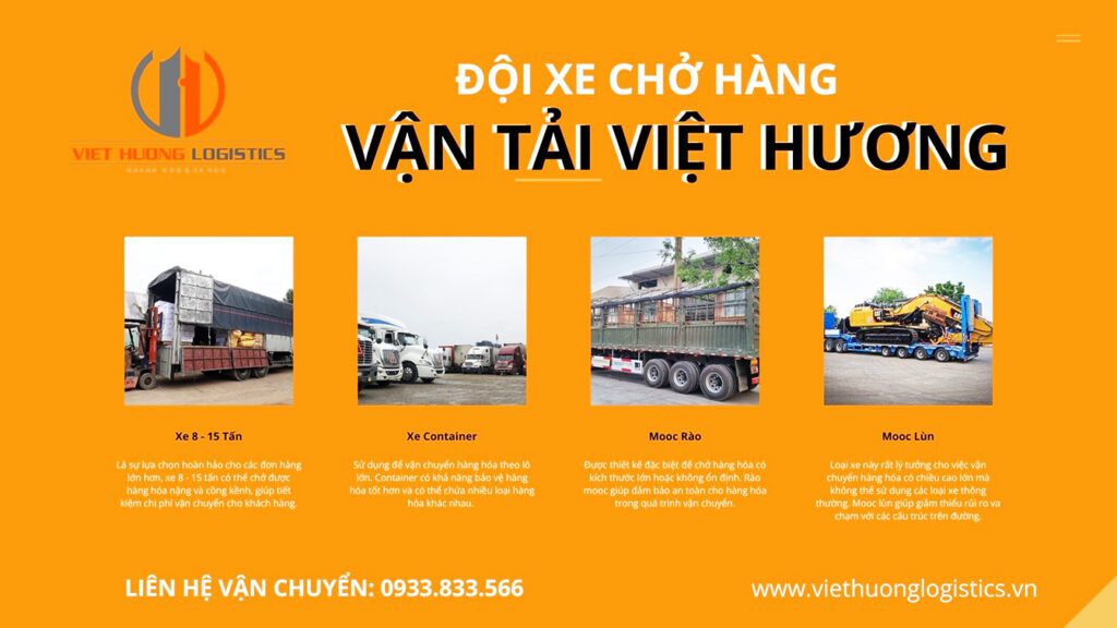 Top 10 Lý Do Chọn Vận Tải Hàng Bắc Nam Chành Xe Chở Hàng Bắc Nam - Vận Tải Việt Hương