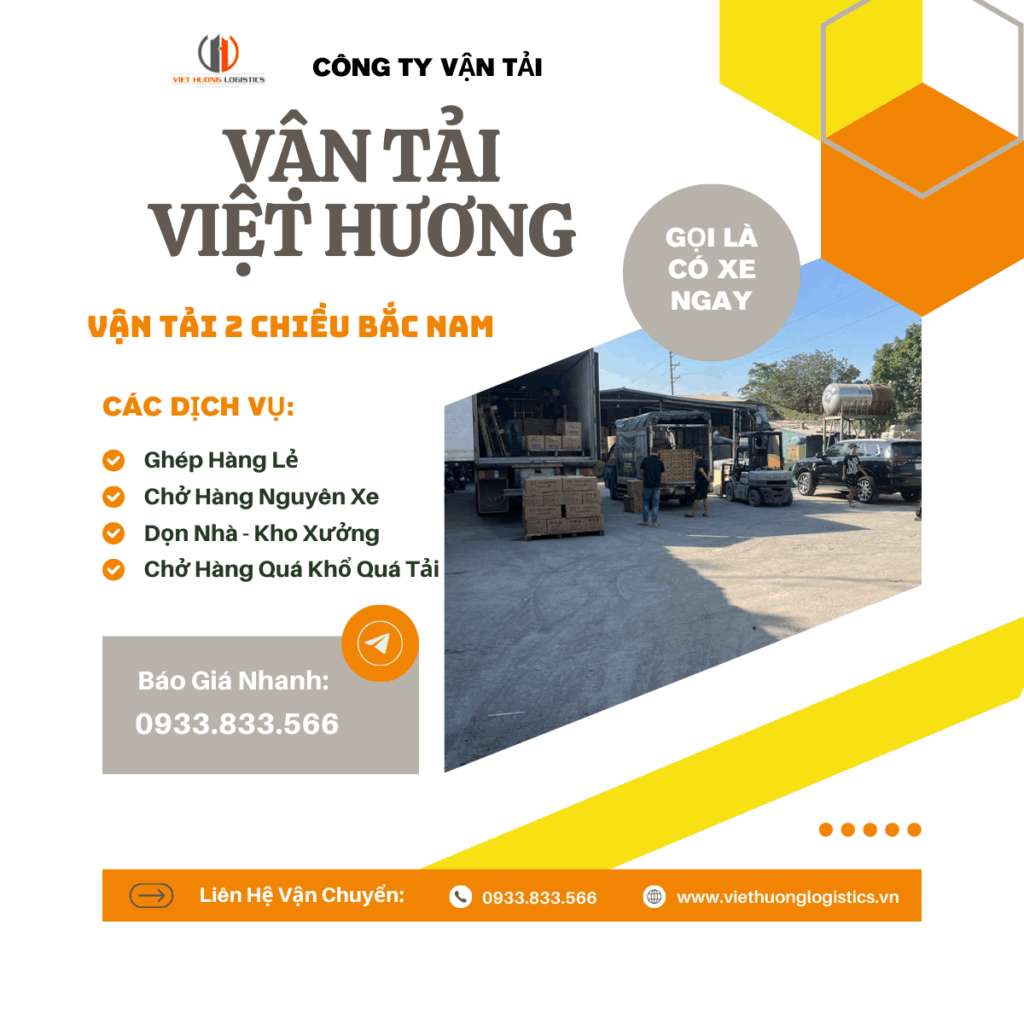 Vận Tải 2 Chiều Bắc Nam - Vận Tải Việt Hương 