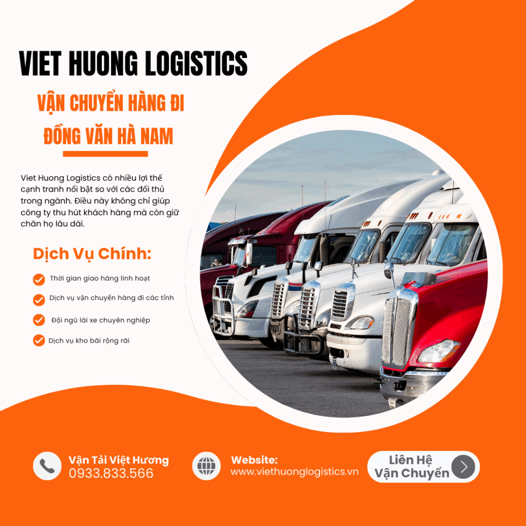 Top 10 Lý Do Chọn Vận Tải Hàng Bắc Nam dịch vụ vận chuyển hàng đi Đồng Văn Hà Nam