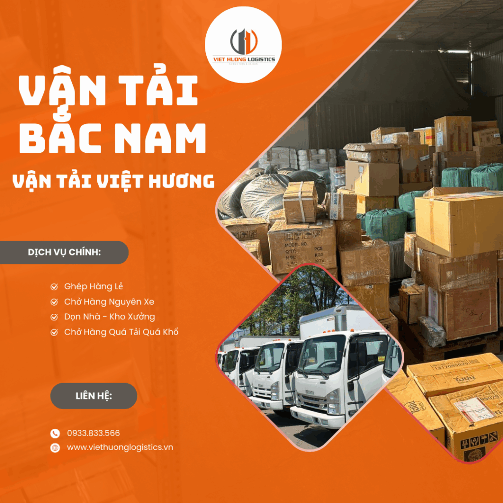 Top 10 Lý Do Chọn Vận Tải Hàng Bắc Nam Vận Tải Bắc Nam - Vận Tải Việt Hương