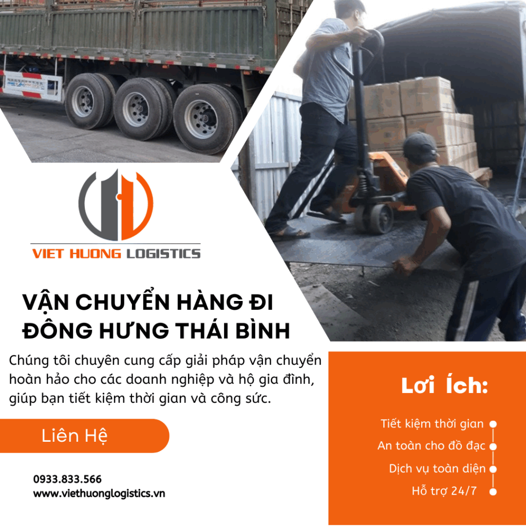 Dịch vụ vận chuyển hàng đi Đông Hưng Thái