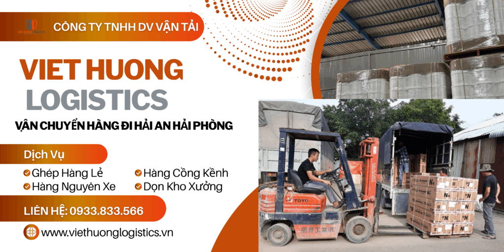 vận chuyển hàng đi Hải An Hải Phòng