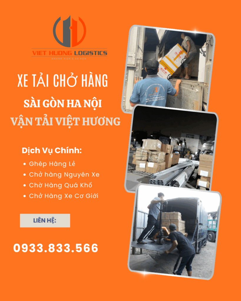 Top 10 Lý Do Chọn Vận Tải Hàng Bắc Nam Xe tải chở hàng Sài Gòn Ha Nội