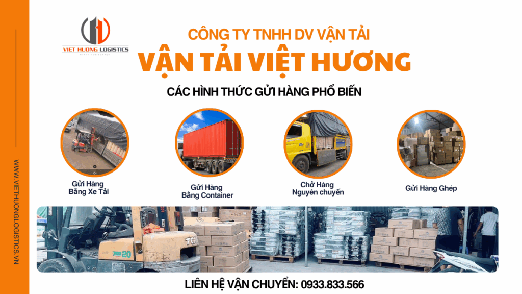 Top 10 Lý Do Chọn Vận Tải Hàng Bắc Nam Hình thức vận chuyển từ chành Xe Chở Hàng Sài Gòn Đi Phú Thọ - Vận tải Việt Hương