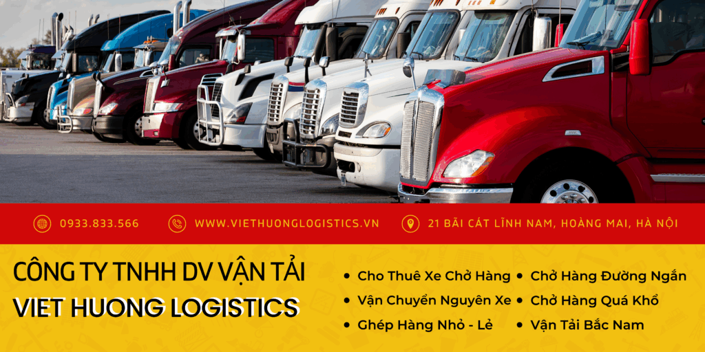 Top 10 Lý Do Chọn Vận Tải Hàng Bắc Nam Liên hệ với chành xe xe chở hàng Long An đi Hải Phòng - Viet Huong Logistics