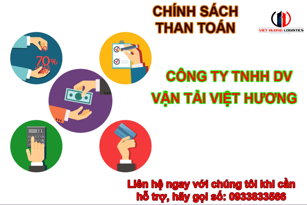 Phương thức thanh toán tại Chành Xe Hải Dương đi Sài Gòn 2-3 ngày