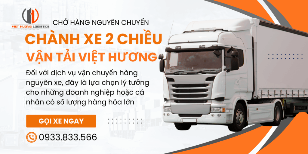Chở Hàng Nguyên Chuyến từ Chành Xe 2 Chiều Cần Thơ Đi Hà Nội - Vận Tải Việt Hương