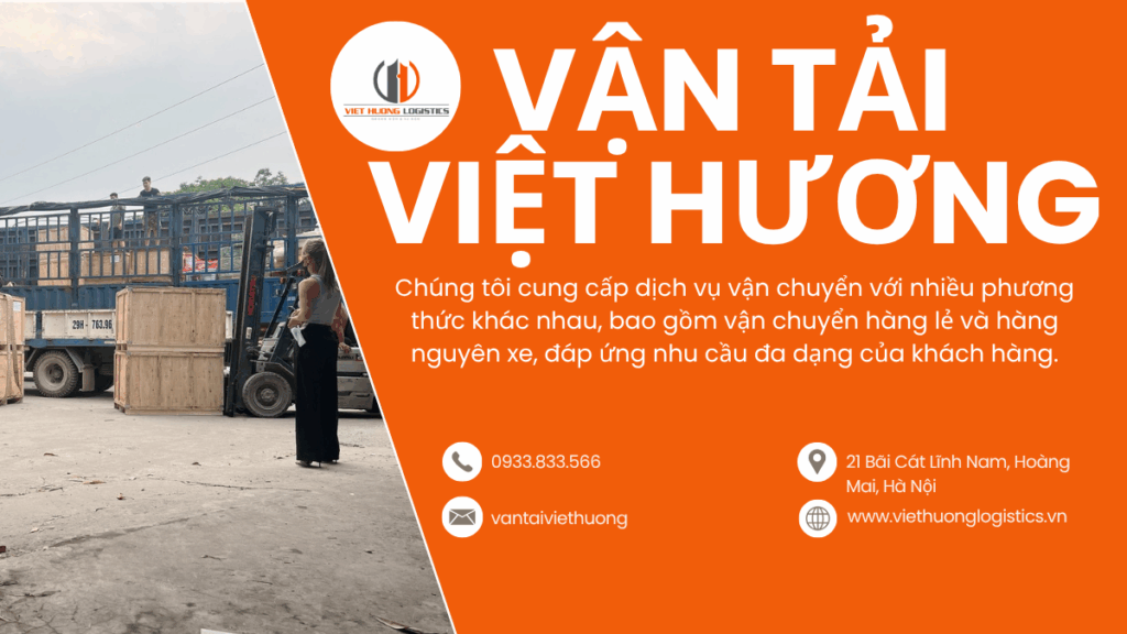 Xe Tải Chở Hàng Hà Nội Vào Bình Dương 2 ngày - Vận Tải Việt Hương 