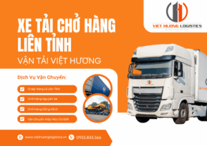 Xe tải chở hàng liên tỉnh - Vận Tải Việt Hương