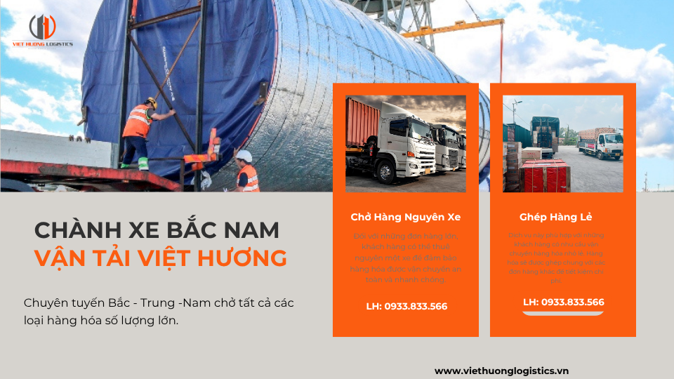 Chành Xe 2 Chiều Cà Mau Đi Hà Nội - Vận Tải Việt Hương