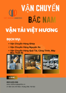 Dịch vụ Gửi Hàng Bắc Nam chỉ 2-3 ngày - Vận Tải Việt Hương