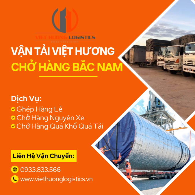 Vận Tải Việt Hương chở hàng đi Bắc Ninh 2-3 ngày 0933833566