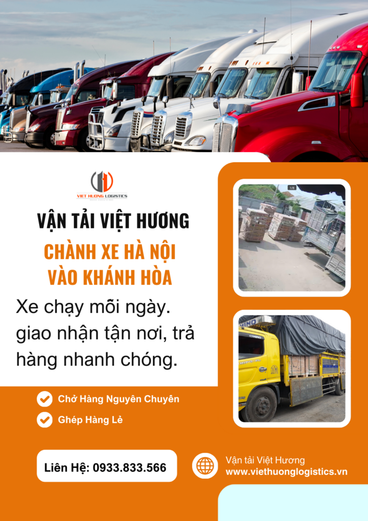 Các Dịch vụ và Tiện ích từ Chành Xe 2 Chiều Hà Nội Đi Khánh Hòa 2-3 ngày 