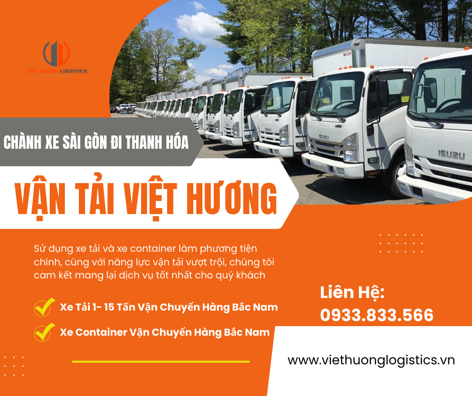 Chành xe Sài Gòn đi Thanh Hóa 2-3 ngày