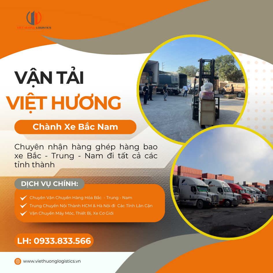 Xe chở hàng Long An đi Hưng Yên 2-3 ngày tại Vận Tải Việt Hương