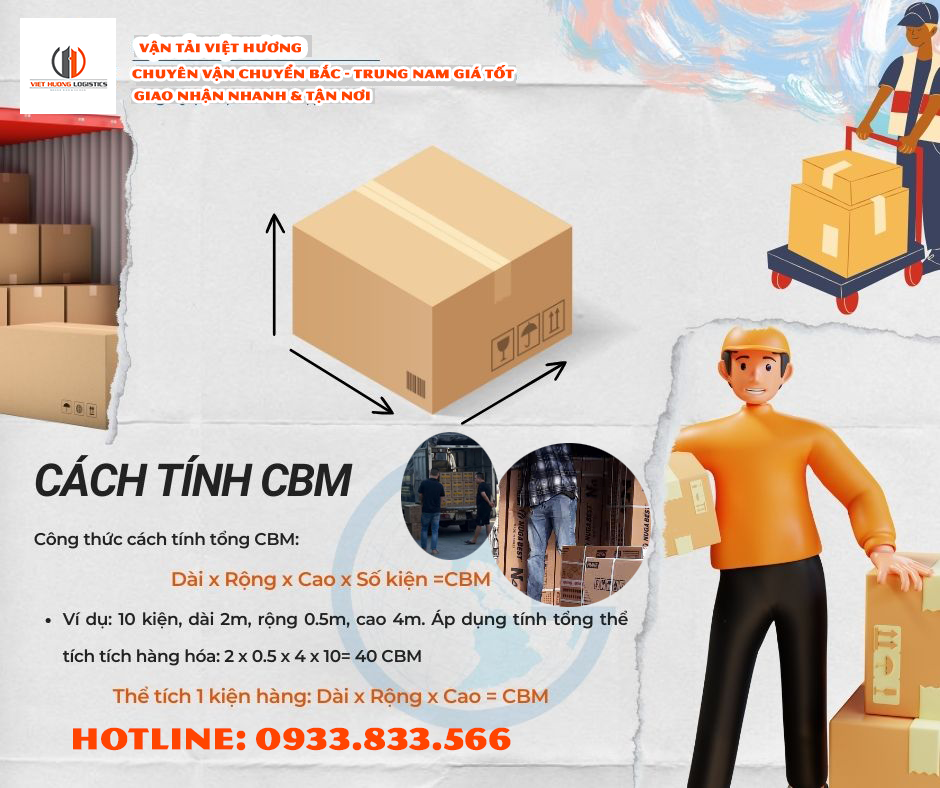 Cước Vận chuyển hàng đi Vsip Bình Dương