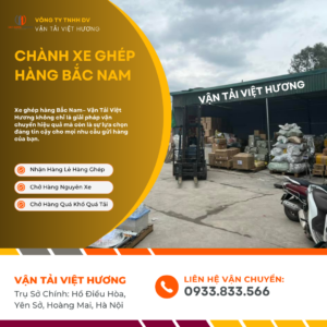 Xe ghép hàng đi Thái Bình 2-3 ngày I 0933.833.566 Việt Hương