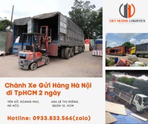 Chành Xe Gửi Hàng Hà Nội đi TpHCM 2 ngày I Vận Tải Việt Hương - 0933833566(zalo)