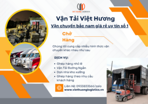 Chành xe Vận chuyển bắc nam giá rẻ uy tín số 1 - Vận Tải Việt Hương