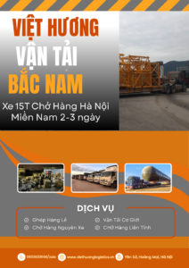 Xe 15T Chở Hàng Hà Nội Miền Nam 2-3 ngày - 0933833566/zalo - Vận Tải Việt Hương chuyên chở hàng ghép, bao xe và chở theo yêu cầu