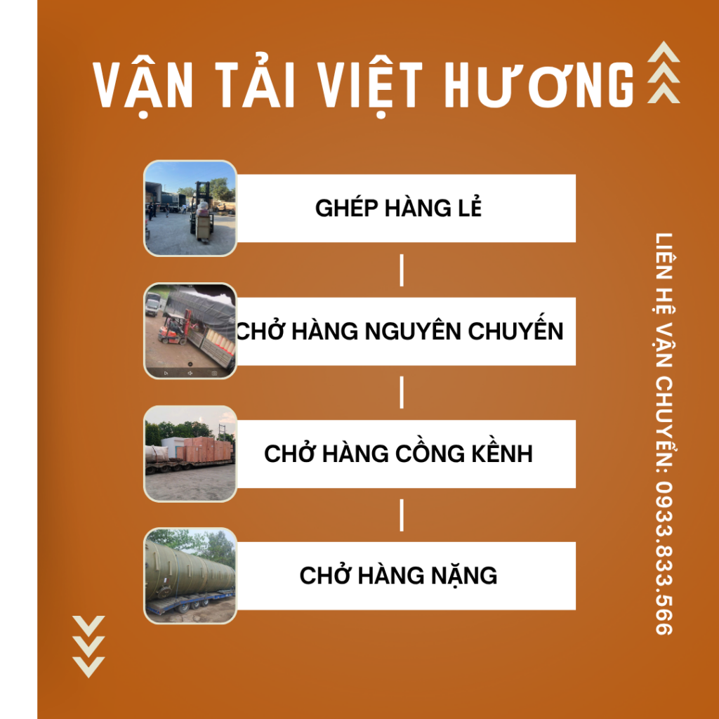 Vận Tải Hàng Bắc Nam - Vận Tải Việt Hương - LH Báo Giá: 0933833566(zalo) Chành Xe Bắc Nam - Vận Tải Việt Hương