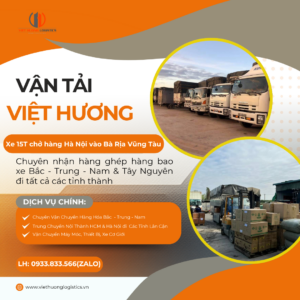 Xe 15T chở hàng Hà Nội vào Bà Rịa Vũng Tàu-Vận Tải Bắc Nam - • SĐT/Zalo: 0933.833.566